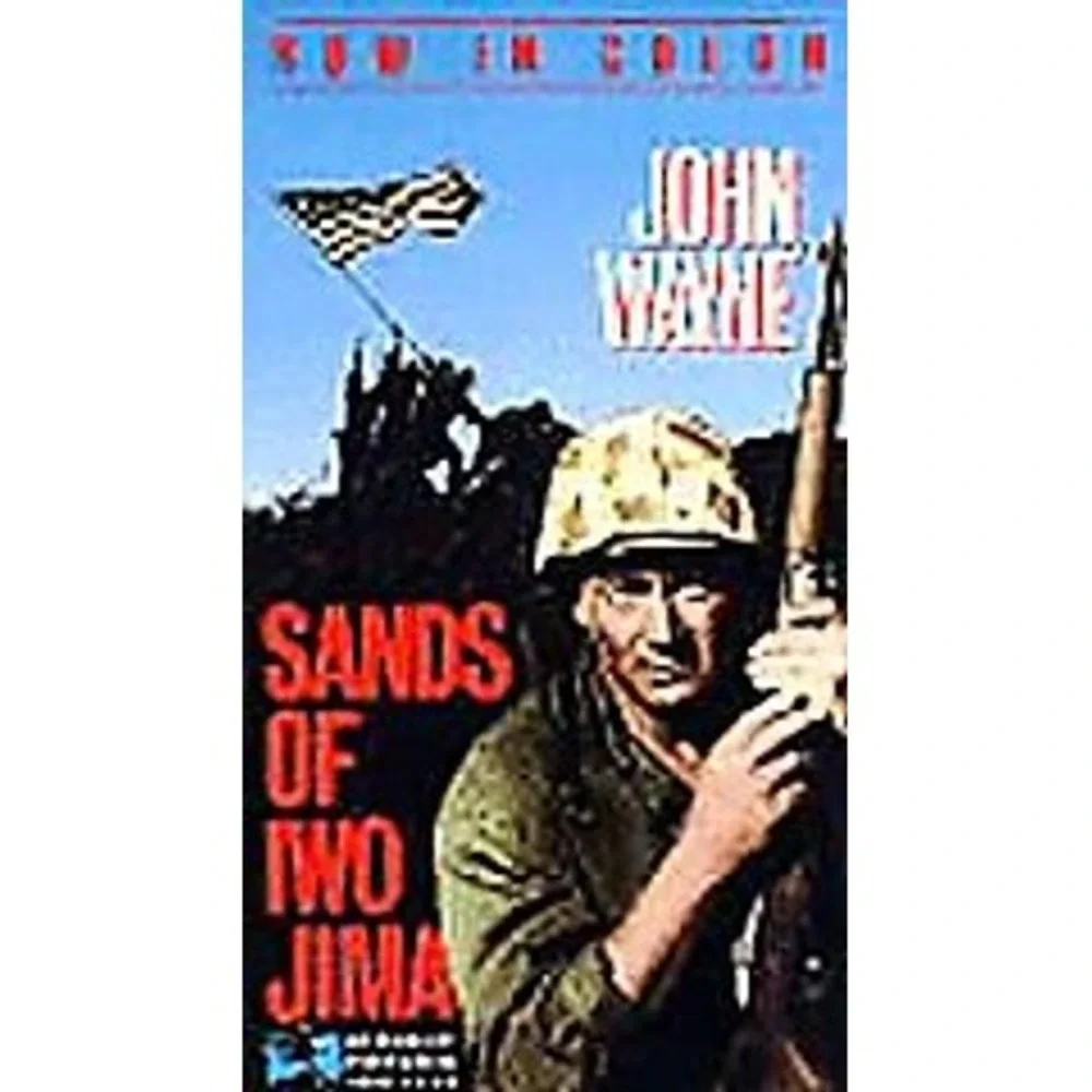 Sands of Iwo Jima (VHS, 1994, Colorized) John Wayne